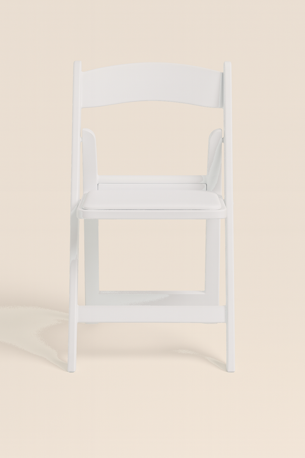 Resin Folding Chair - White